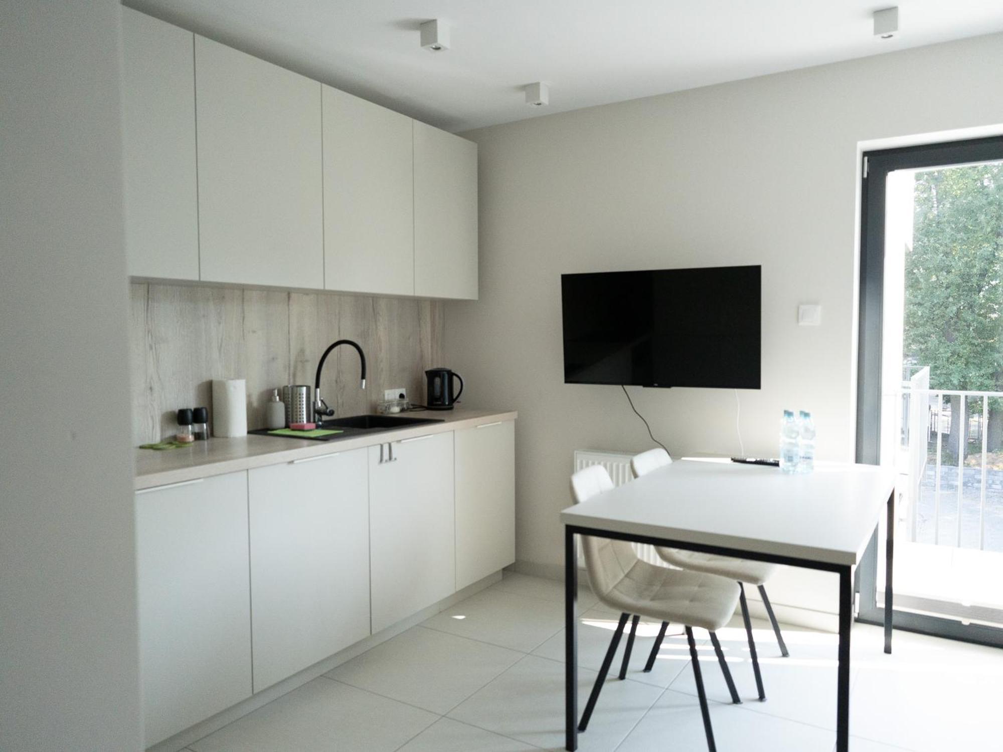 Ferienwohnung Brzeska 22 Łódź Zimmer foto