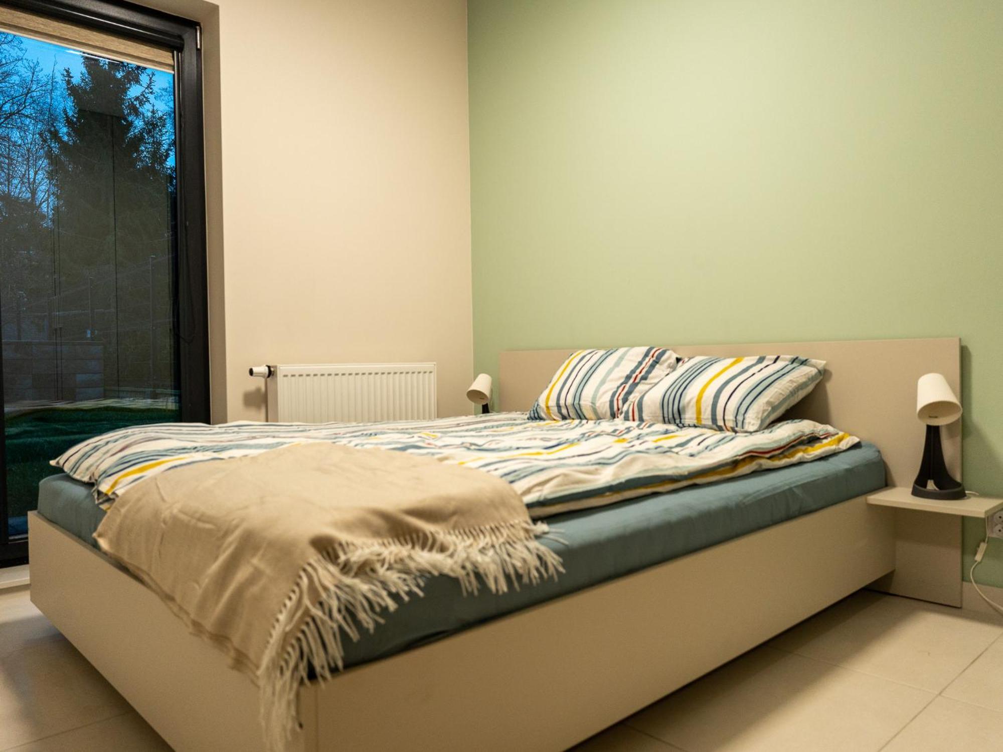 Ferienwohnung Brzeska 22 Łódź Zimmer foto